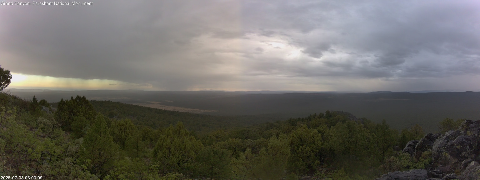 time-lapse frame, Mt Dellenbaugh - North Vista webcam