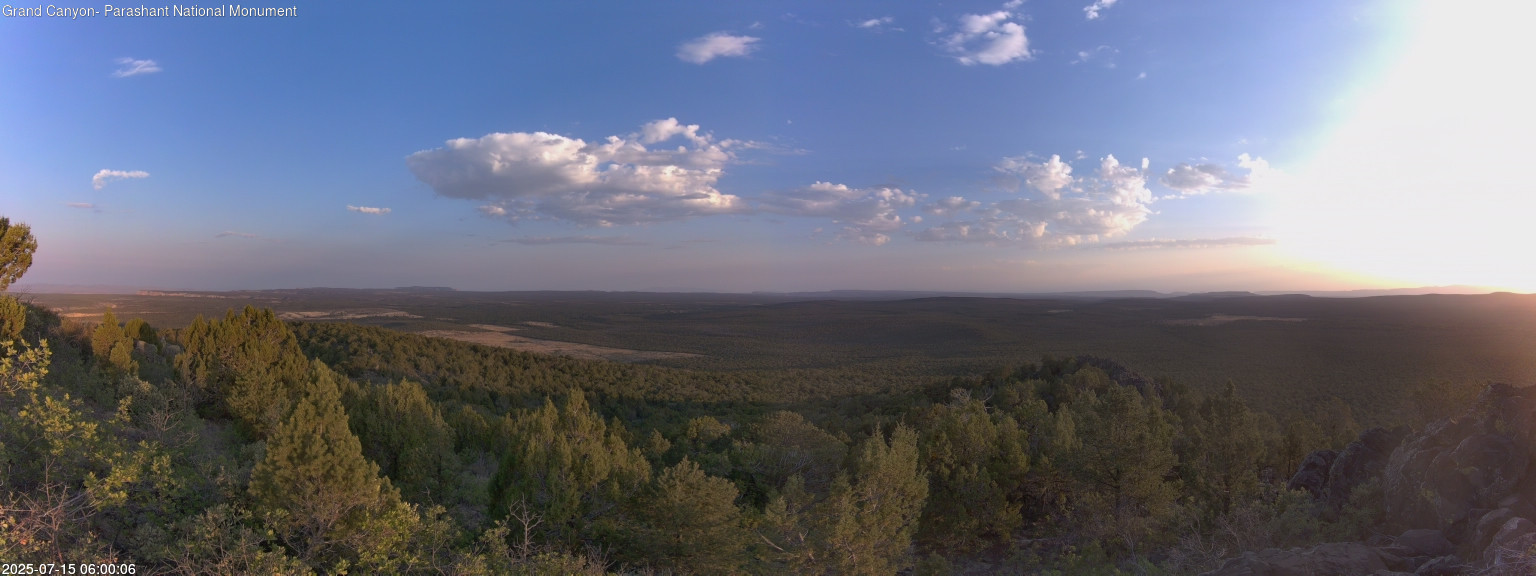 time-lapse frame, Mt Dellenbaugh - North Vista webcam