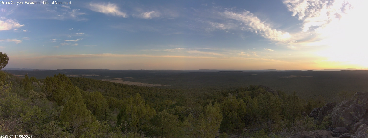 time-lapse frame, Mt Dellenbaugh - North Vista webcam