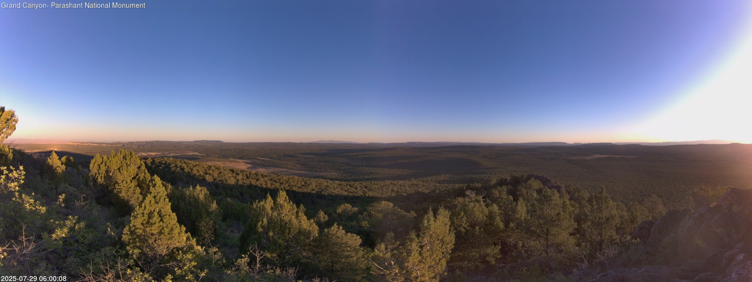 time-lapse frame, Mt Dellenbaugh - North Vista webcam