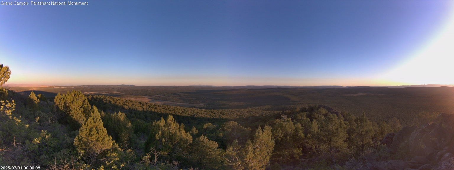 time-lapse frame, Mt Dellenbaugh - North Vista webcam