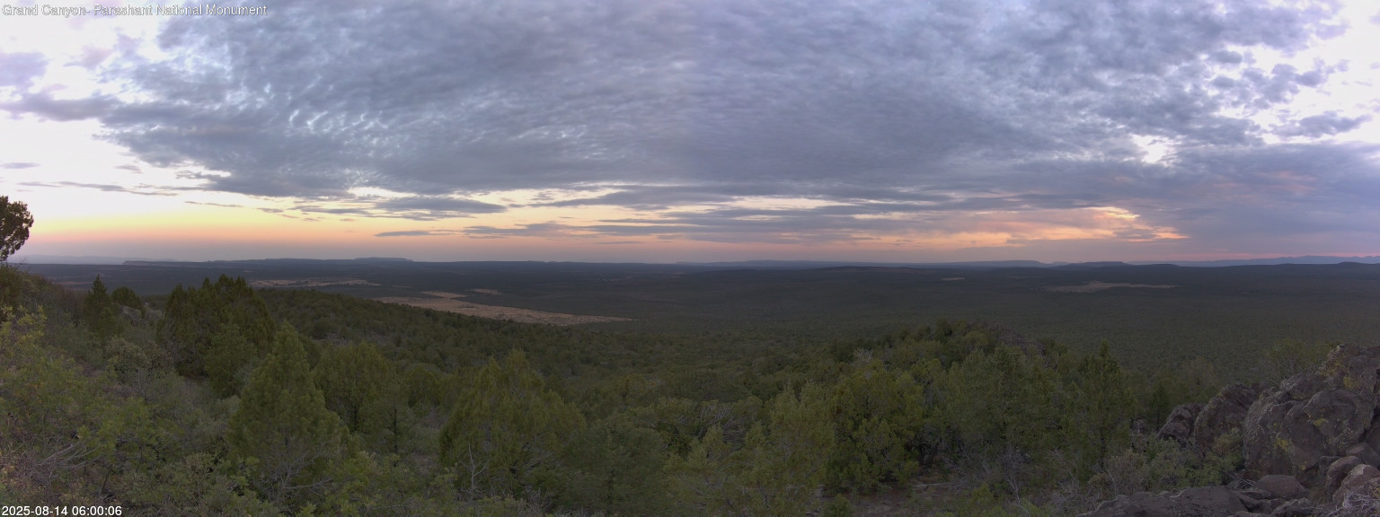 time-lapse frame, Mt Dellenbaugh - North Vista webcam