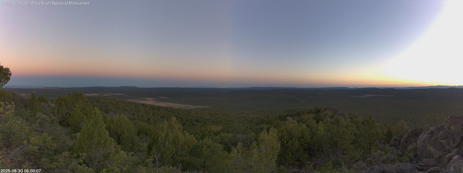 time-lapse frame, Mt Dellenbaugh - North Vista webcam