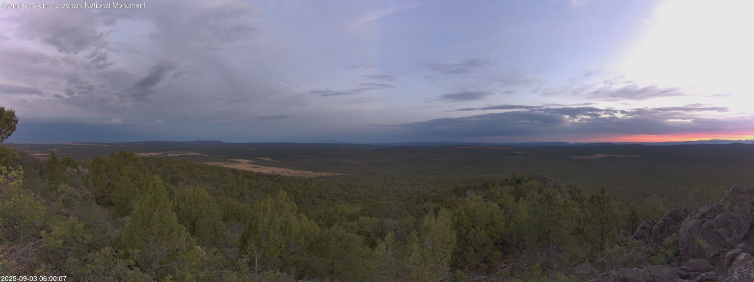 time-lapse frame, Mt Dellenbaugh - North Vista webcam