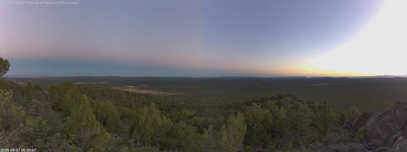 time-lapse frame, Mt Dellenbaugh - North Vista webcam
