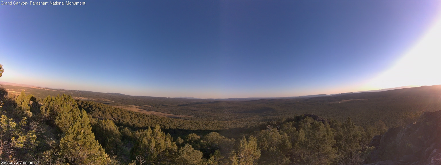 time-lapse frame, Mt Dellenbaugh - North Vista webcam