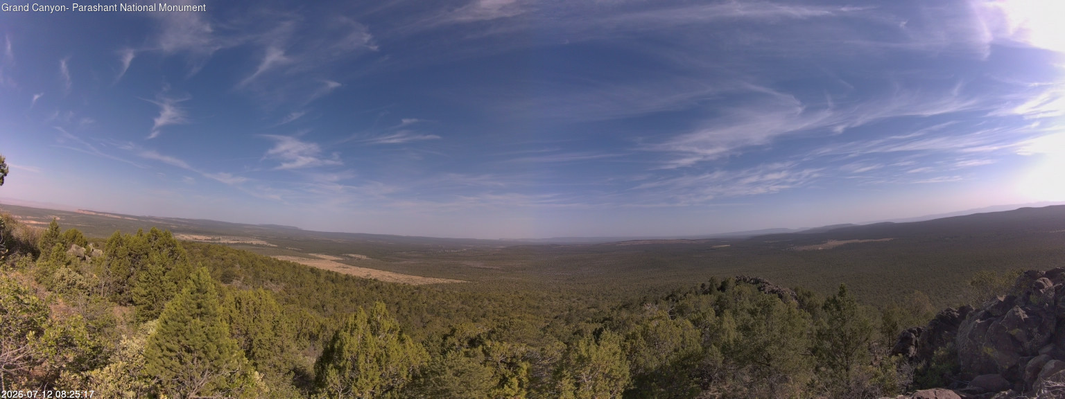 time-lapse frame, Mt Dellenbaugh - North Vista webcam