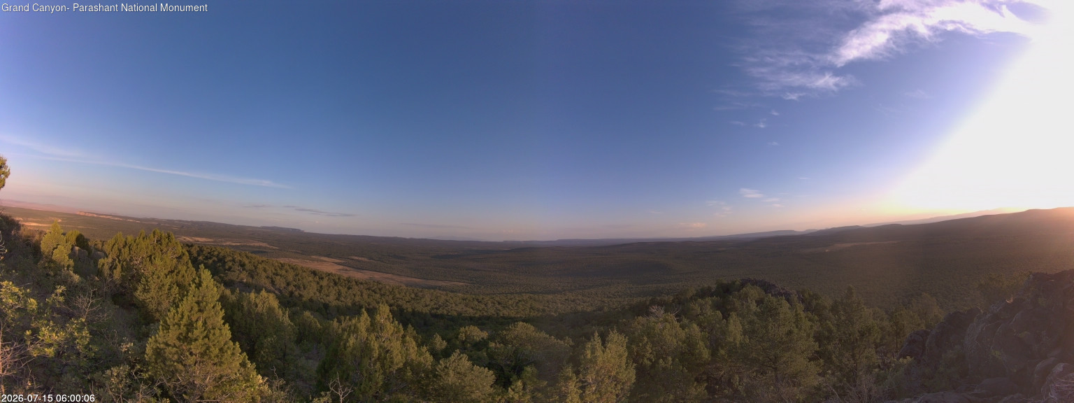 time-lapse frame, Mt Dellenbaugh - North Vista webcam