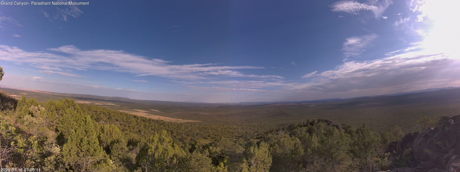 time-lapse frame, Mt Dellenbaugh - North Vista webcam