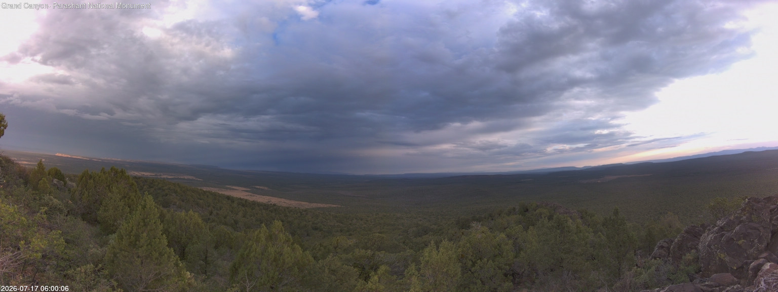 time-lapse frame, Mt Dellenbaugh - North Vista webcam