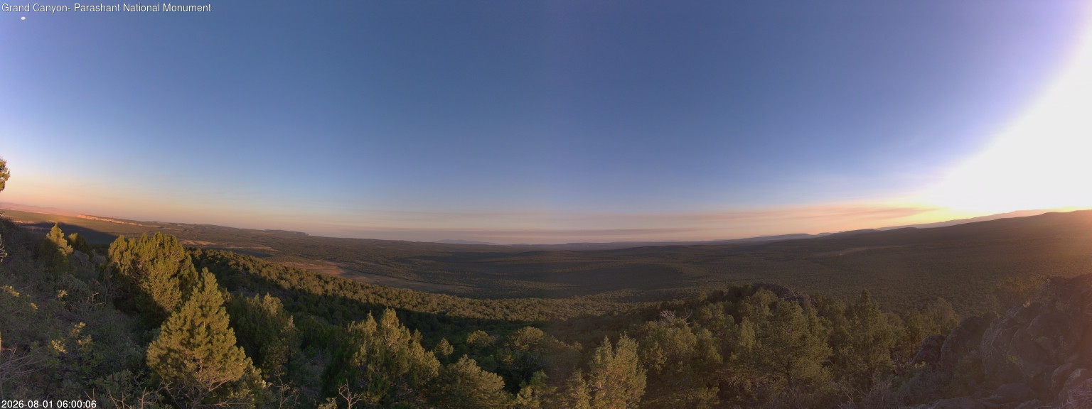 time-lapse frame, Mt Dellenbaugh - North Vista webcam
