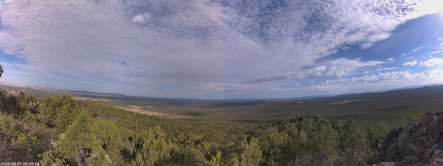 time-lapse frame, Mt Dellenbaugh - North Vista webcam