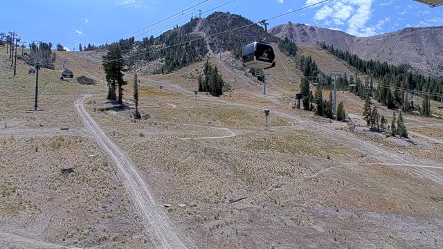 view from Mammoth Main Lodge on 2026-08-22