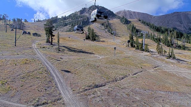 view from Mammoth Main Lodge on 2026-09-04