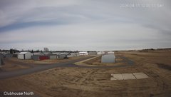 view from North view of Lacombe Airport on 2026-04-11