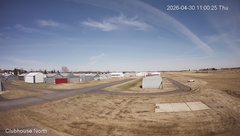view from North view of Lacombe Airport on 2026-04-30