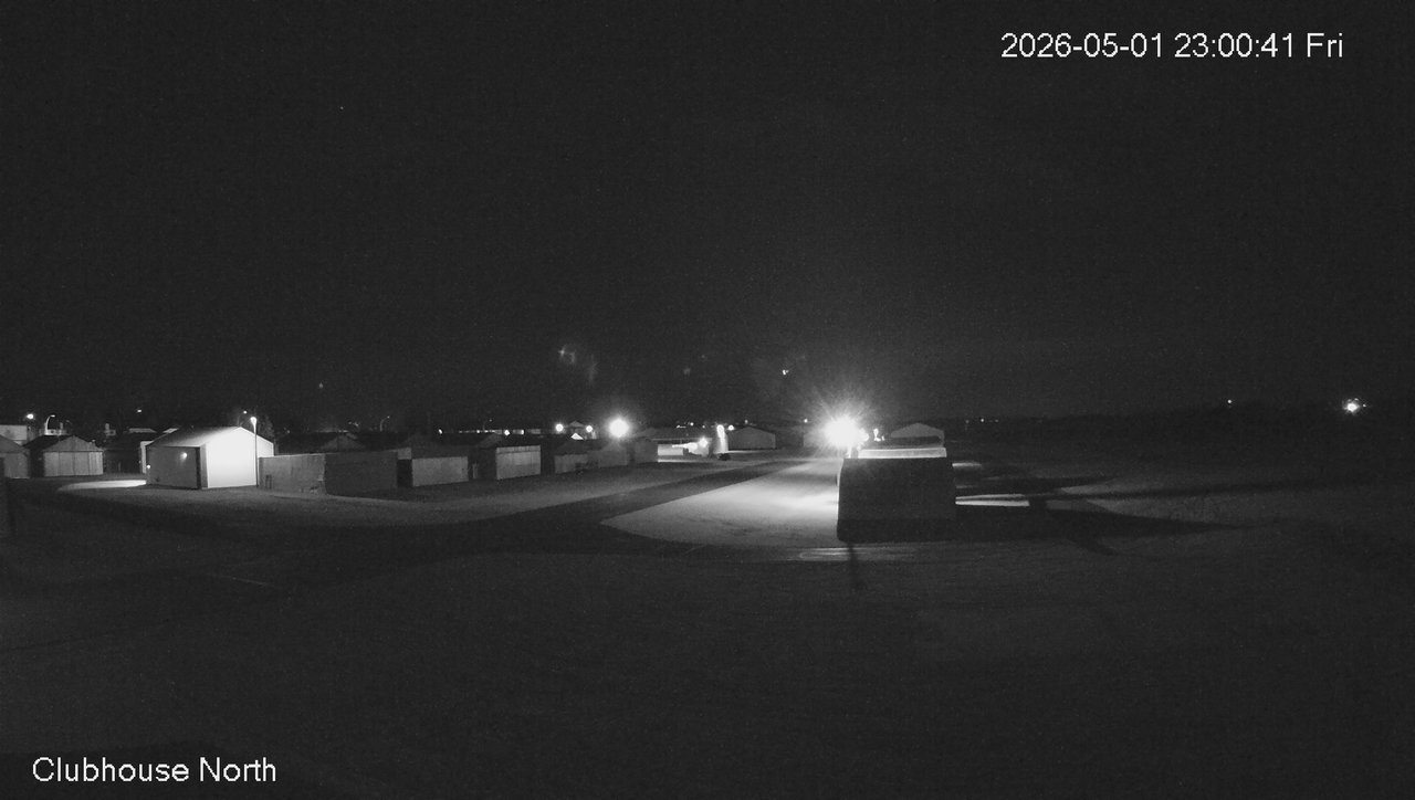 time-lapse frame, North view of Lacombe Airport webcam