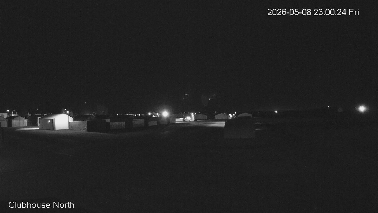time-lapse frame, North view of Lacombe Airport webcam