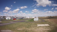 view from North view of Lacombe Airport on 2026-05-11
