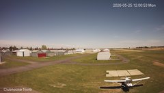 view from North view of Lacombe Airport on 2026-05-25