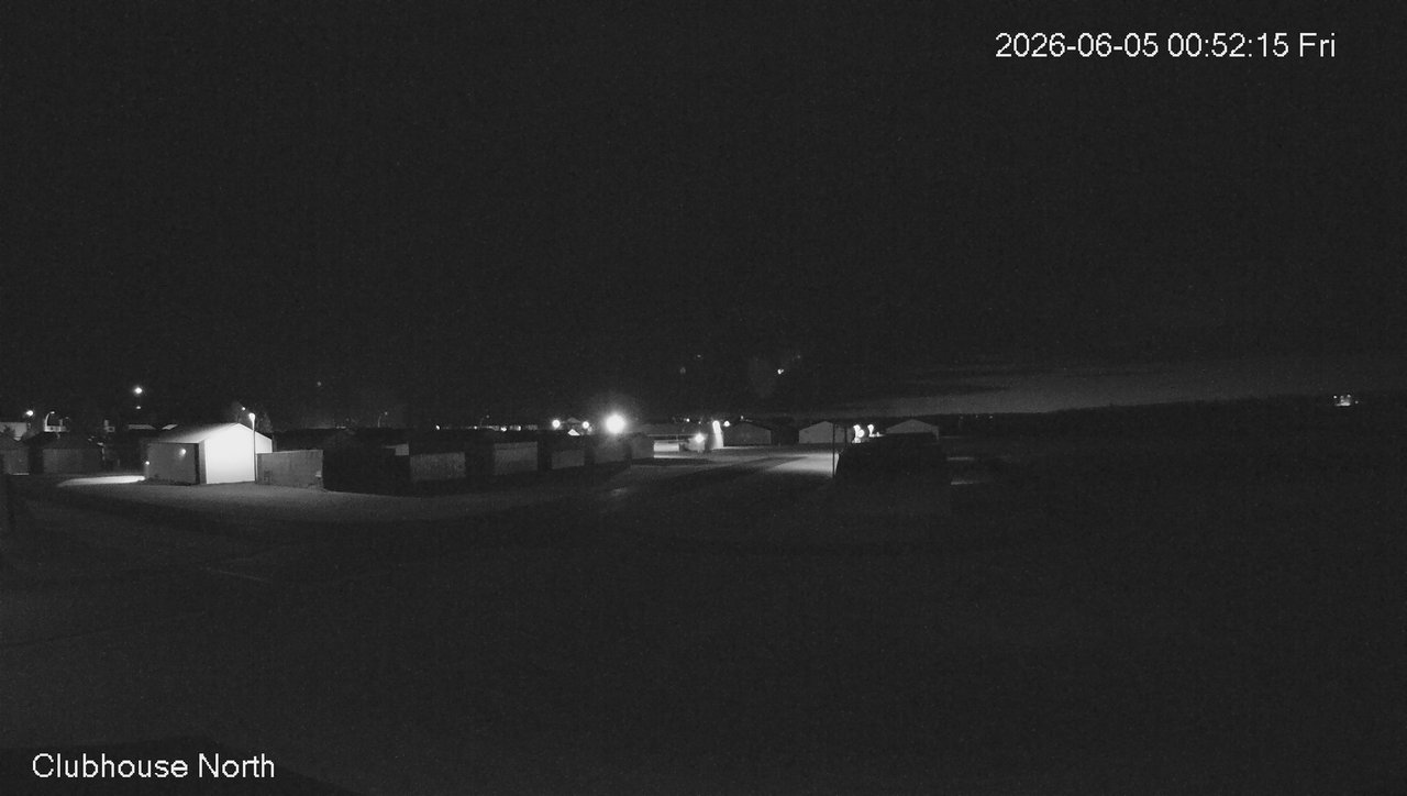 time-lapse frame, North view of Lacombe Airport webcam