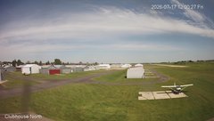view from North view of Lacombe Airport on 2026-07-17