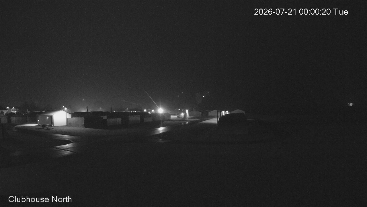 time-lapse frame, North view of Lacombe Airport webcam