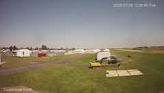 view from North view of Lacombe Airport on 2026-07-28
