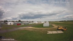 view from North view of Lacombe Airport on 2026-08-02