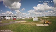 view from North view of Lacombe Airport on 2026-08-03