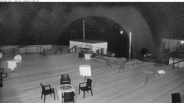 time-lapse frame, Palisades High Camp Views webcam