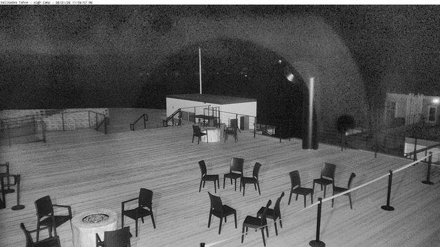 time-lapse frame, Palisades High Camp Views webcam