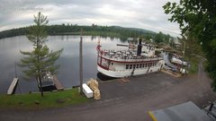view from Raquette Lake Navigation  on 2025-06-22