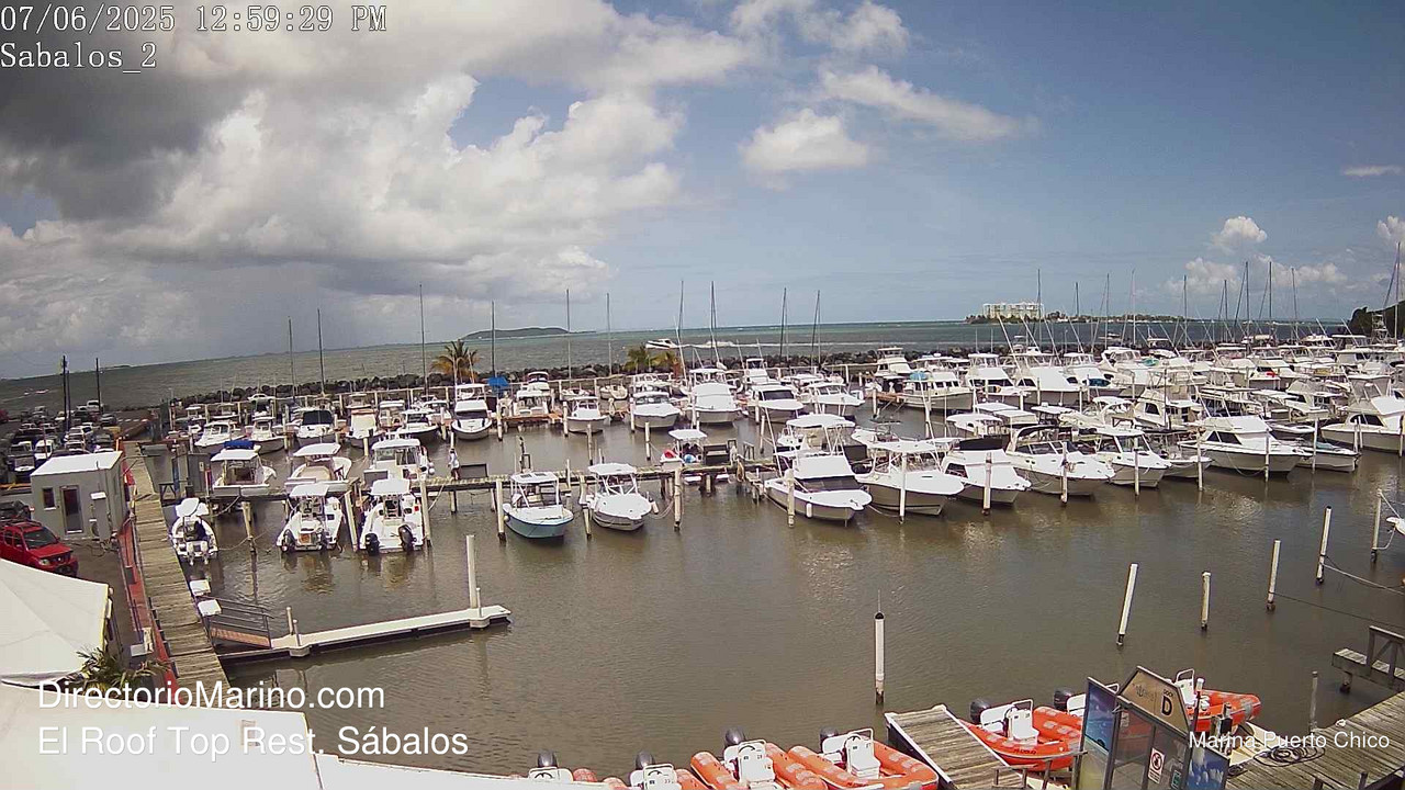 time-lapse frame, PuertoChico webcam