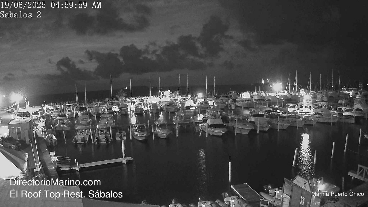 time-lapse frame, PuertoChico webcam