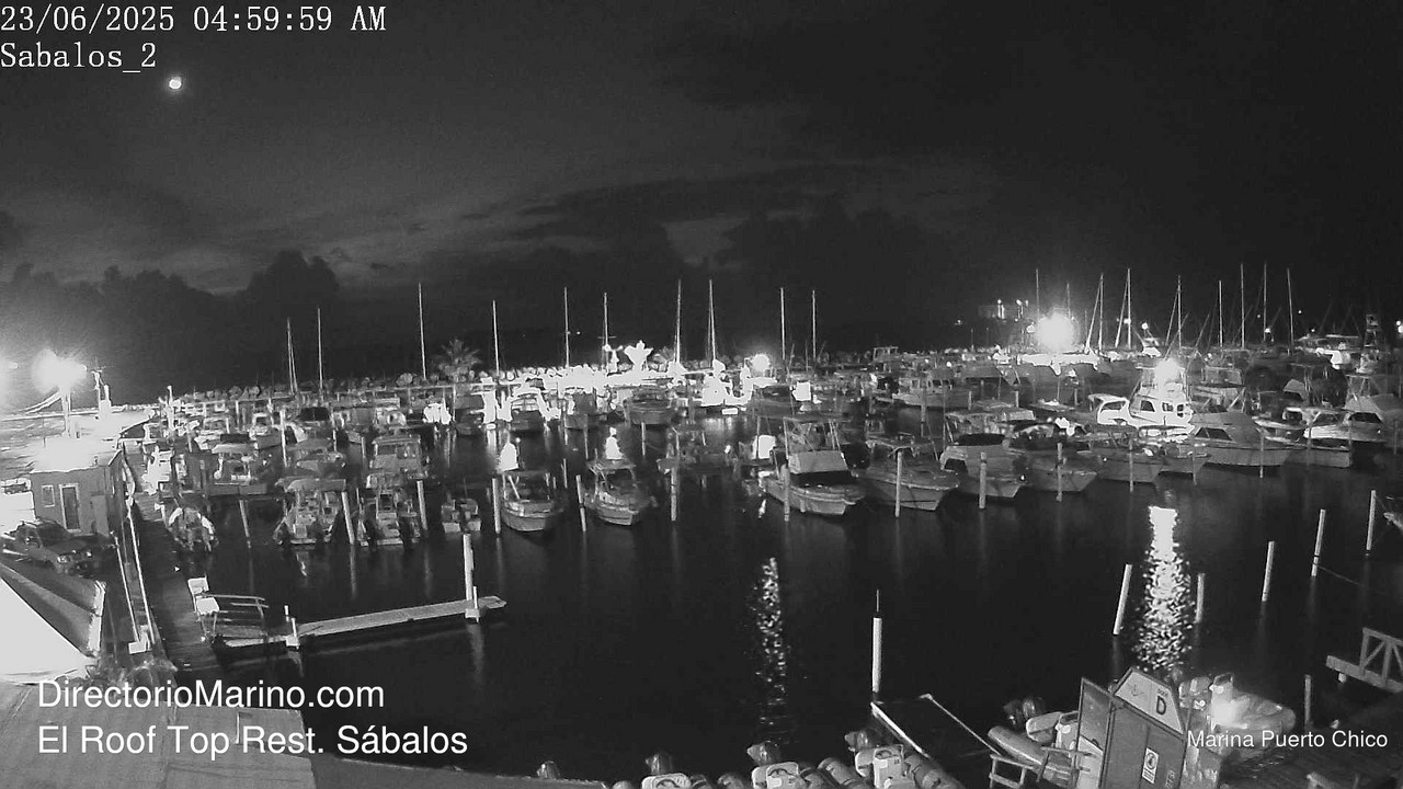 time-lapse frame, PuertoChico webcam