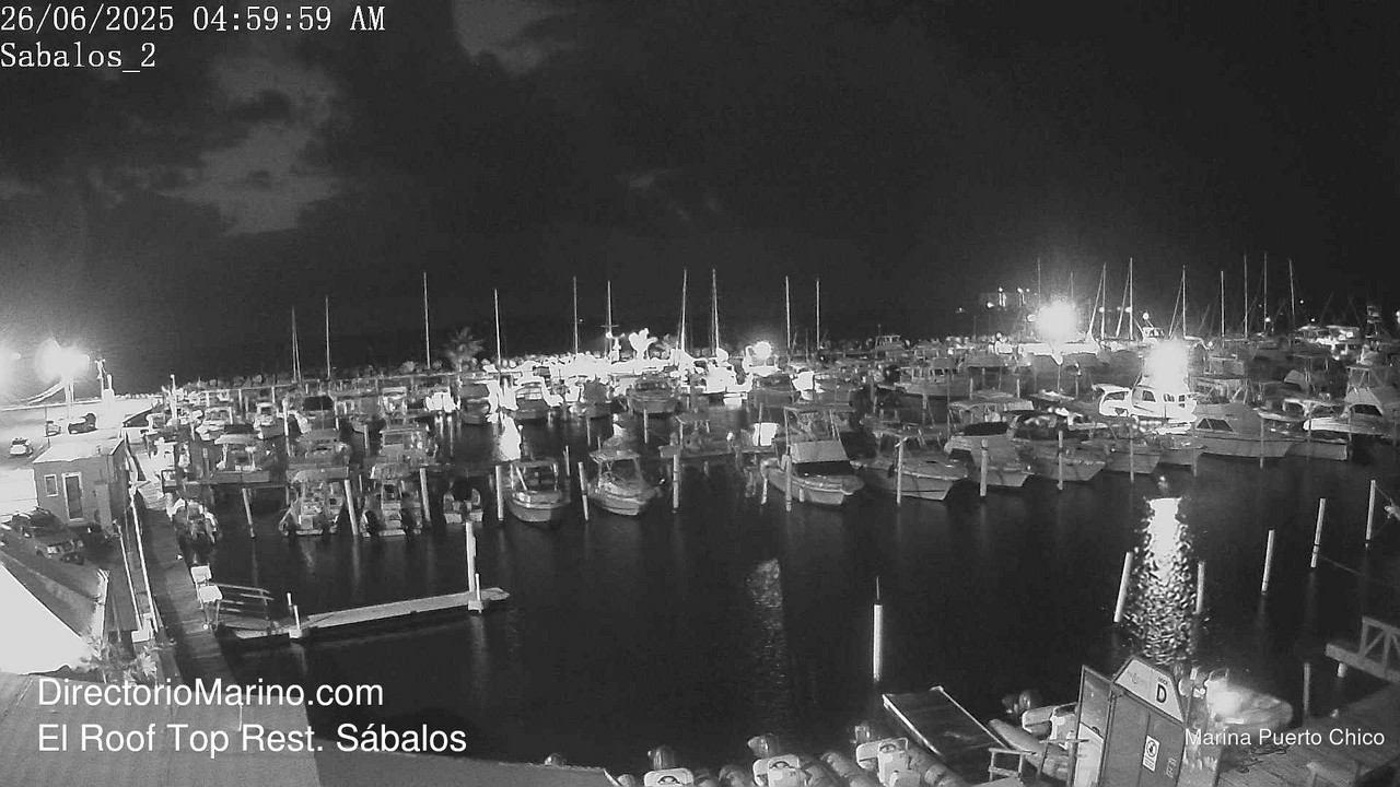 time-lapse frame, PuertoChico webcam