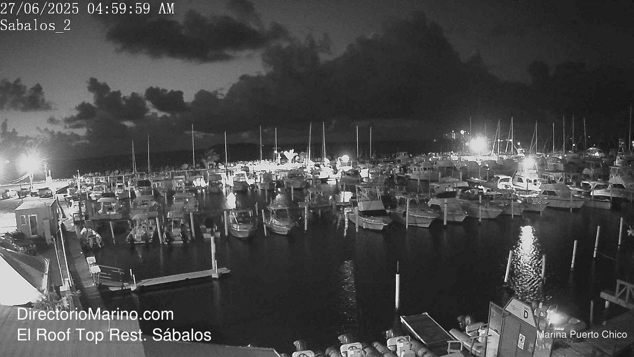 time-lapse frame, PuertoChico webcam