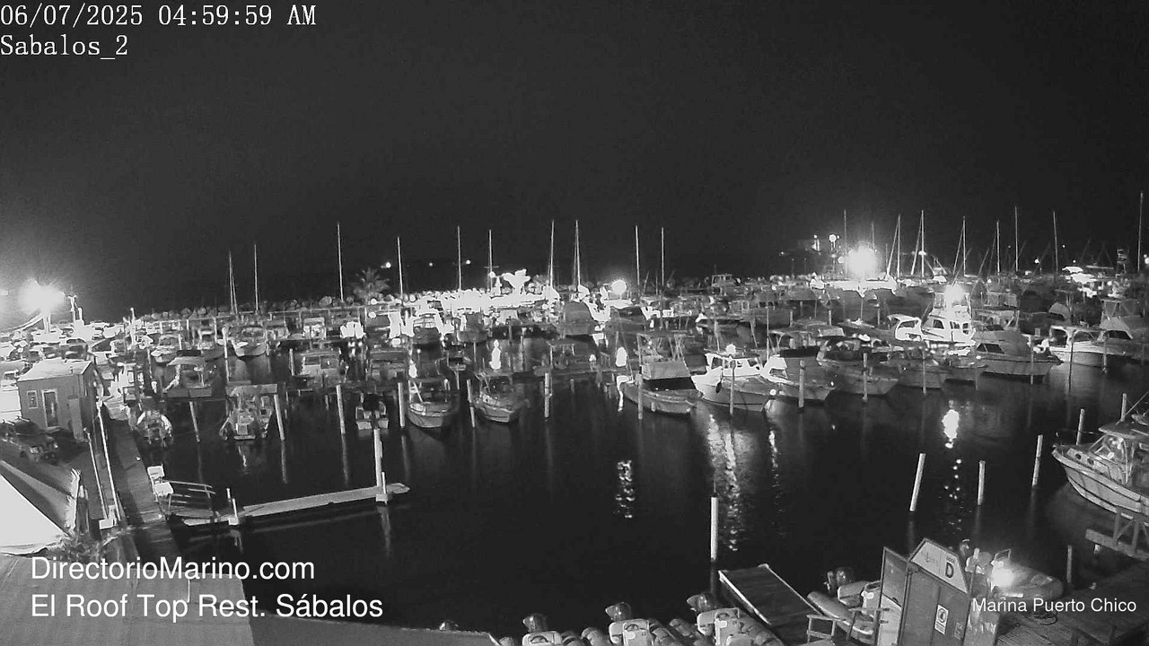 time-lapse frame, PuertoChico webcam
