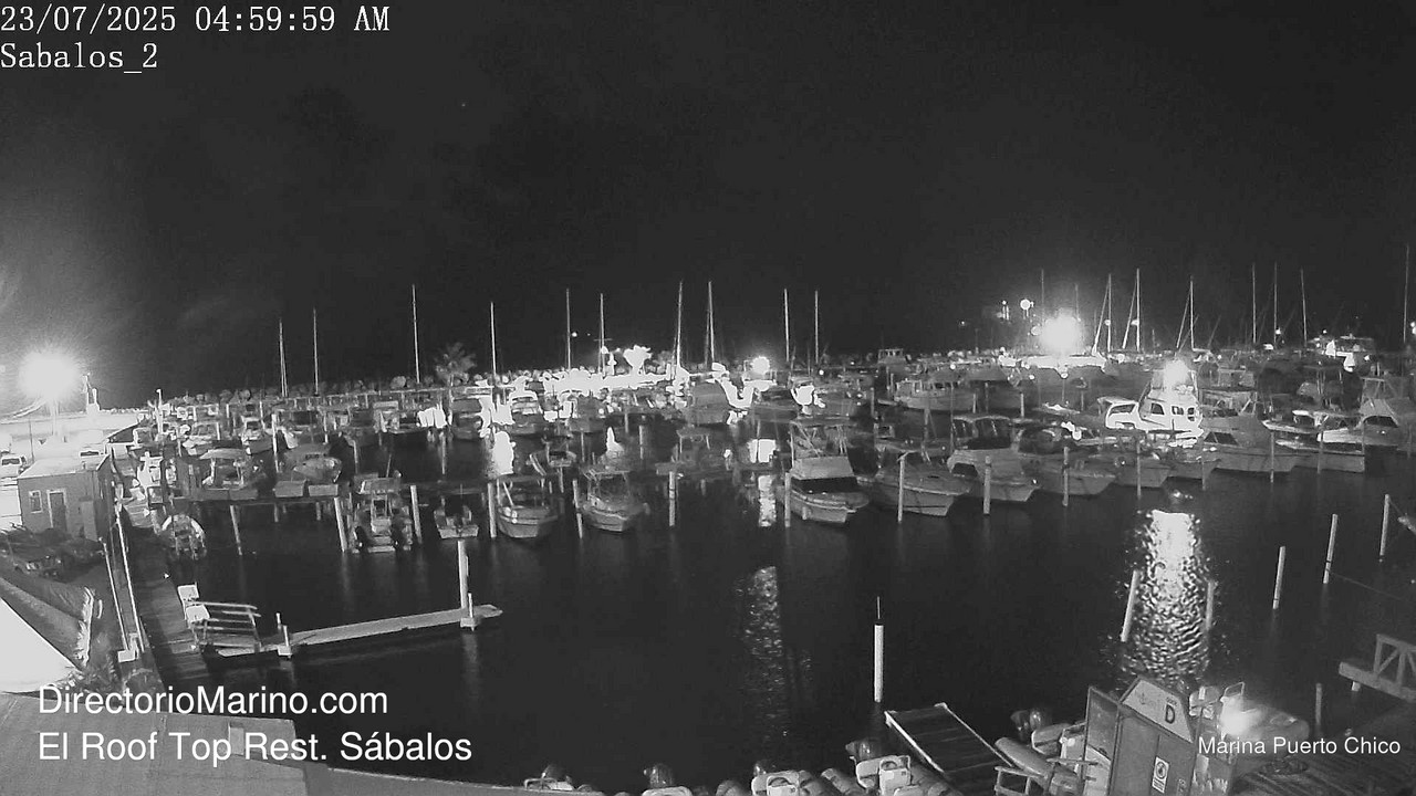 time-lapse frame, PuertoChico webcam