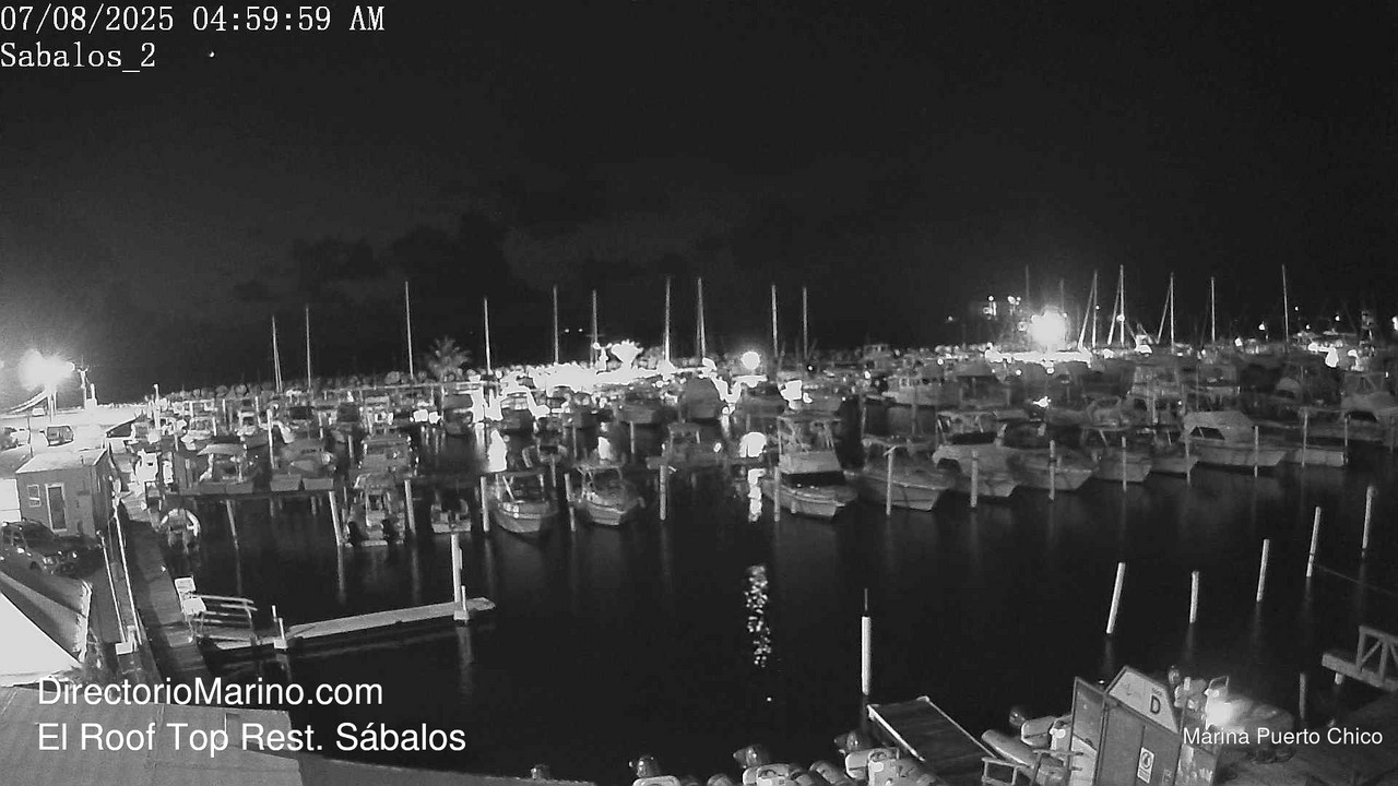 time-lapse frame, PuertoChico webcam