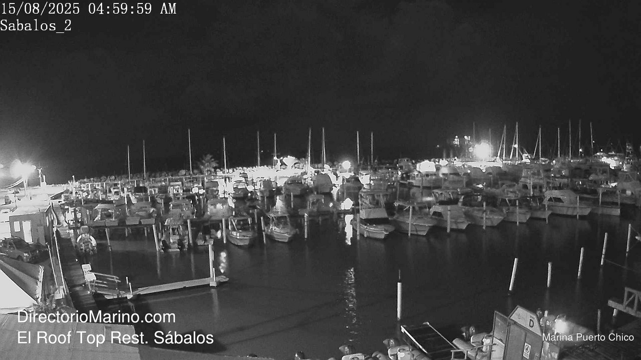 time-lapse frame, PuertoChico webcam