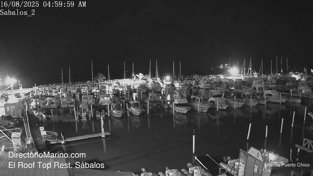 time-lapse frame, PuertoChico webcam