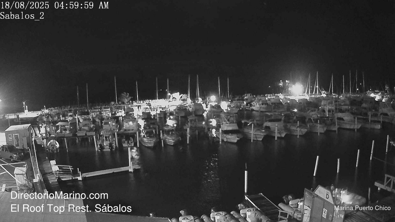 time-lapse frame, PuertoChico webcam