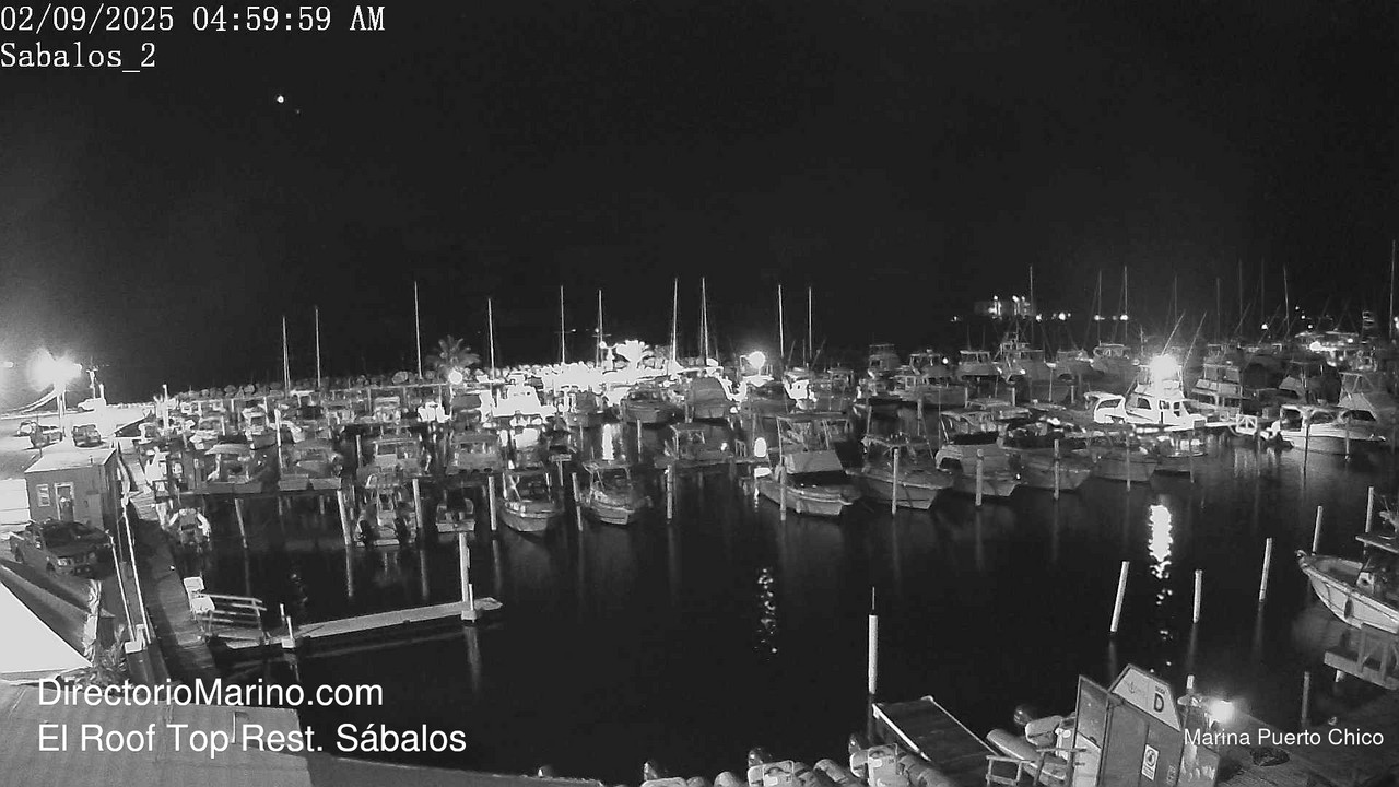 time-lapse frame, PuertoChico webcam