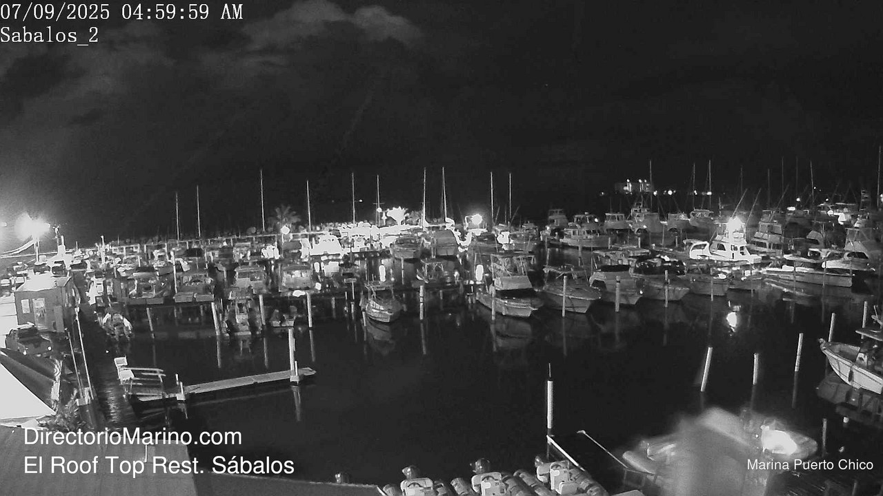time-lapse frame, PuertoChico webcam