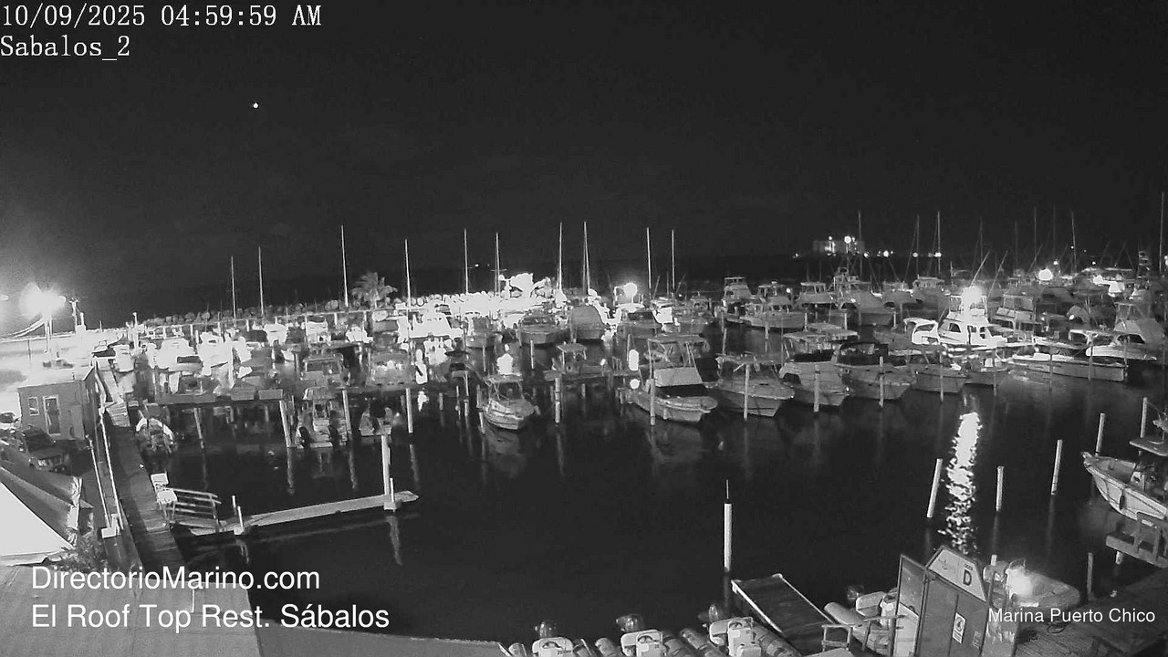 time-lapse frame, PuertoChico webcam
