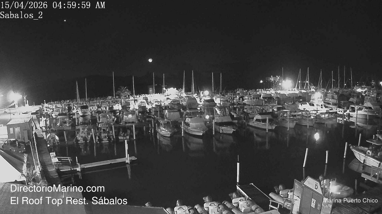 time-lapse frame, PuertoChico webcam