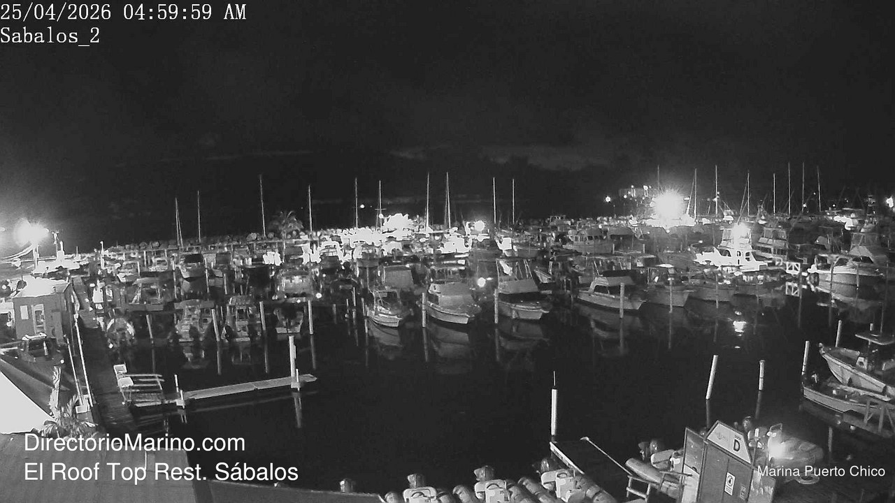 time-lapse frame, PuertoChico webcam