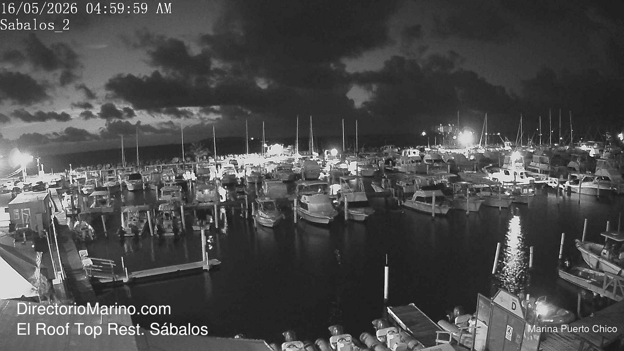 time-lapse frame, PuertoChico webcam